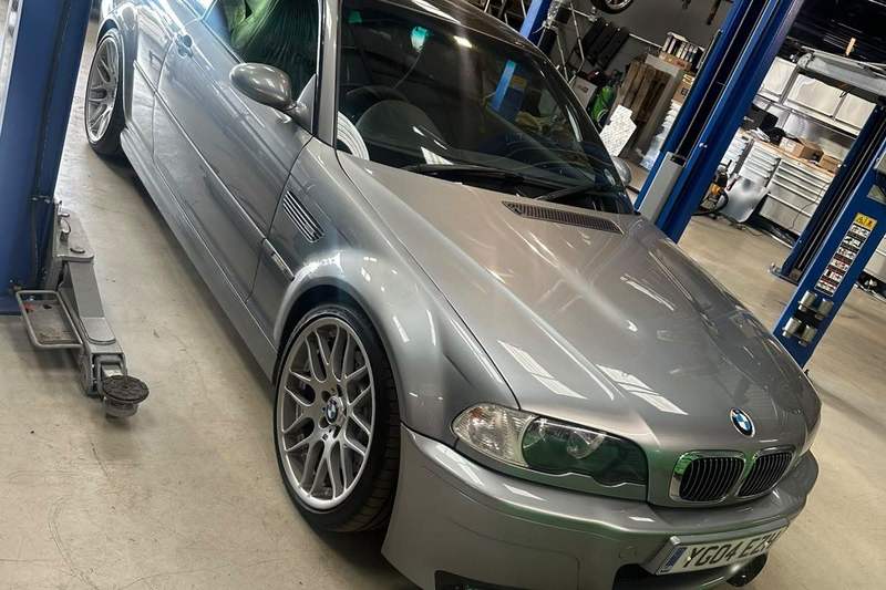 E46 M3 on the ramp