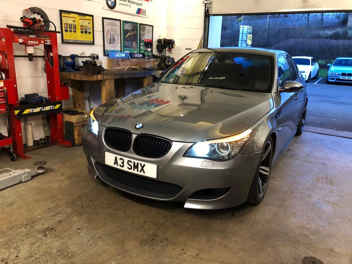 BMW M5 (E60) in the RDM workshop