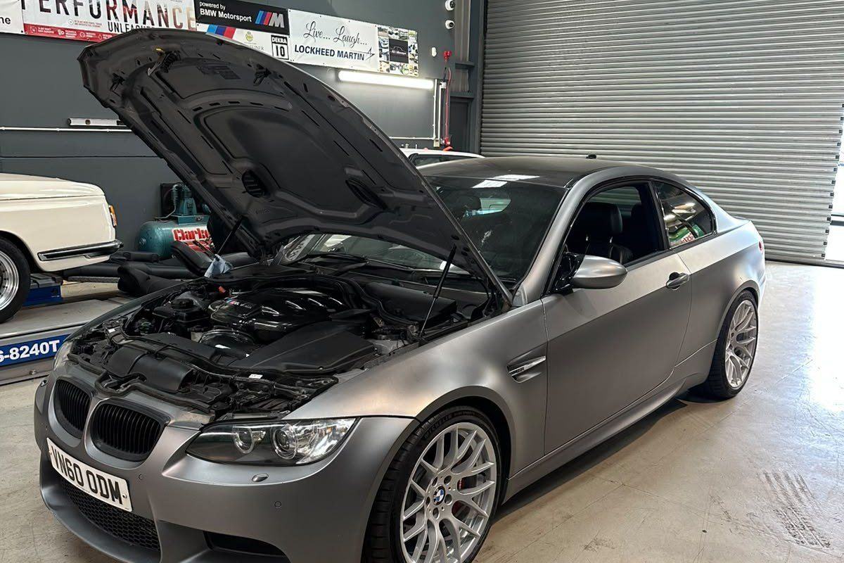 E92 M3 in the RDM workshop