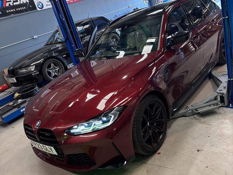 G81 M3 Touring in the workshop