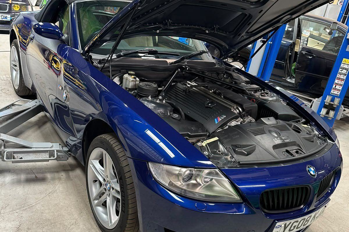 Z4 M in the workshop